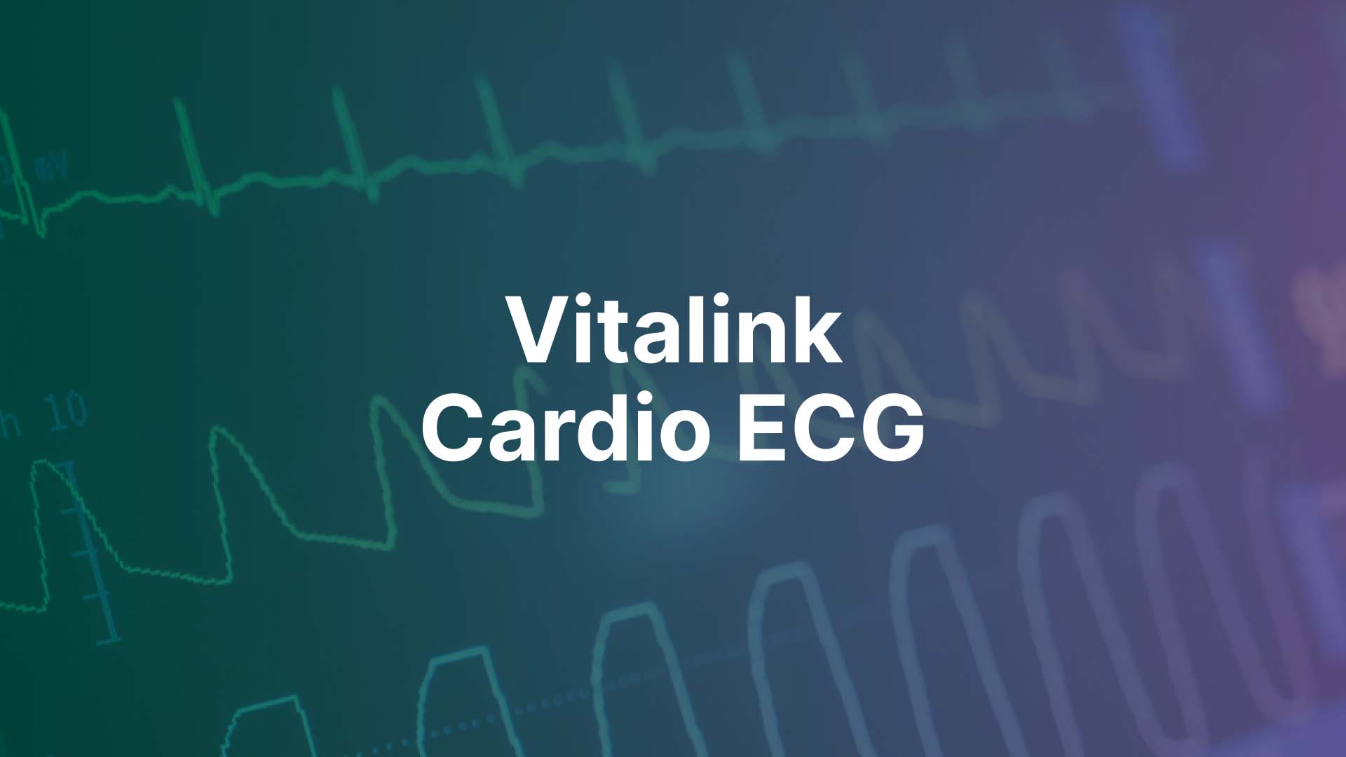 Vitalink Cardio ECG