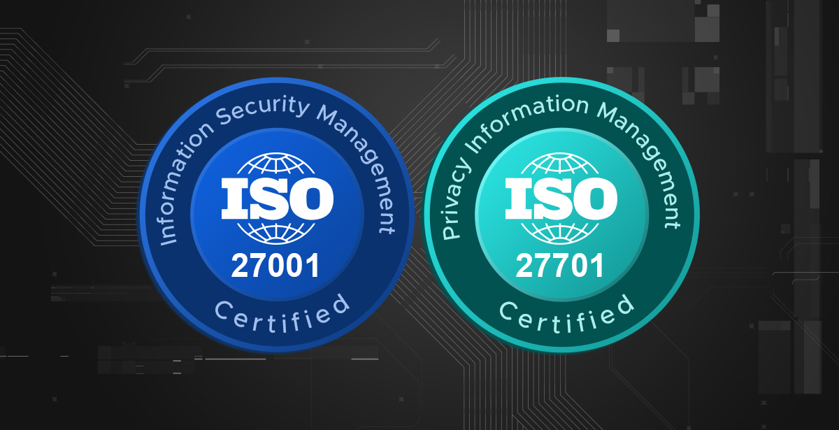 DPL Achieves ISO 27001 & 27701 Certifications