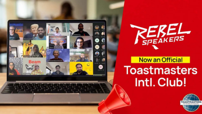 Rebel Speakers - Toastmaster Accreditation