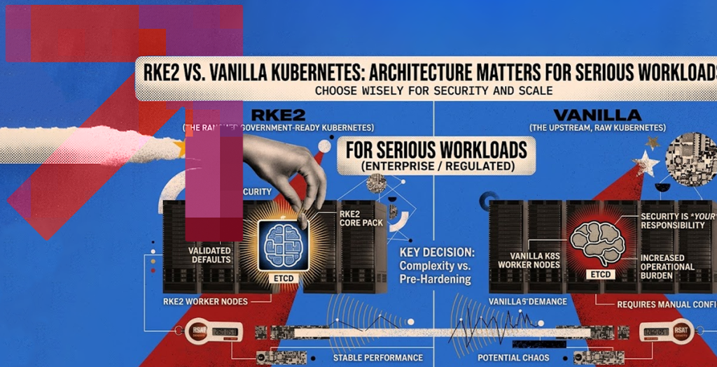 RKE2 vs. Vanilla Kubernetes: Why Kubernetes Architecture Choices Matter for Serious Workloads