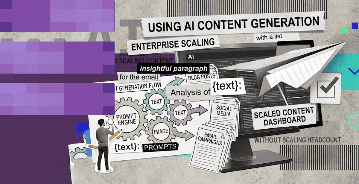 How AI Content Generation Helps Leading Enterprises Scale Content Production