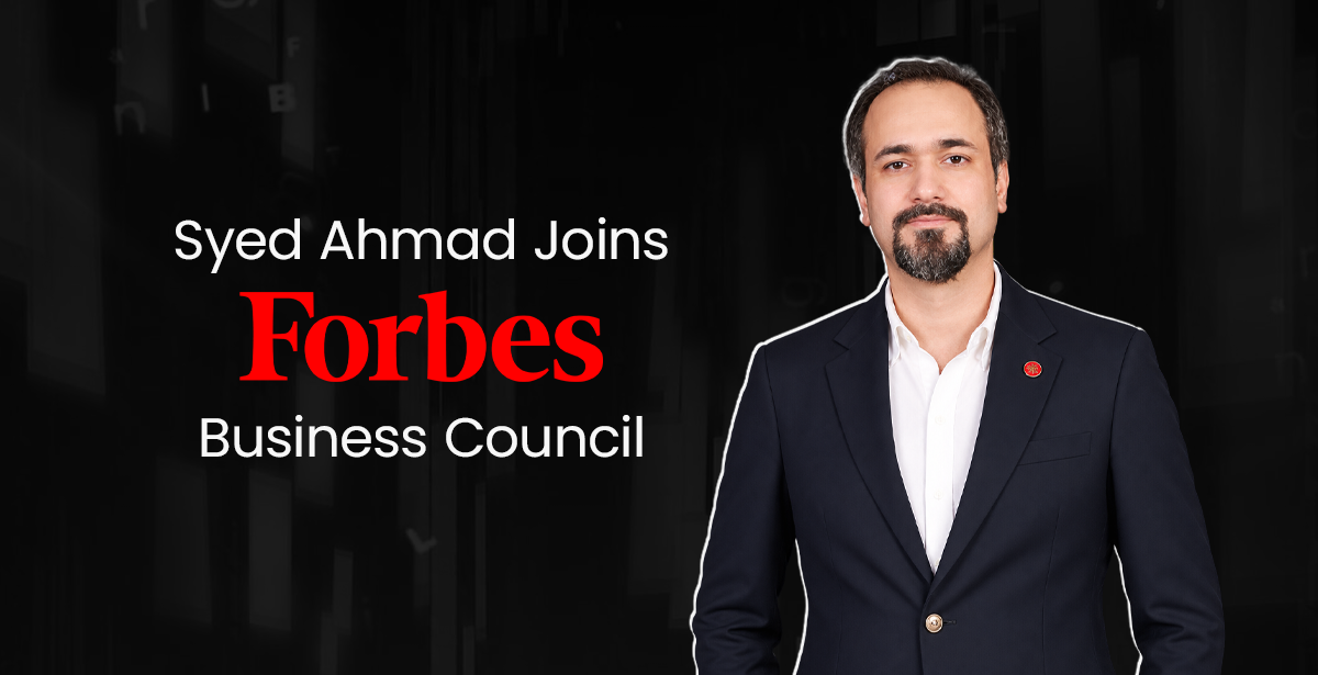 Syed Ahmad Joins Forbes Business Council to Shape Conversations on AI and Leadership